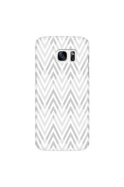 SAMSUNG - Galaxy S7 Edge - 3D Snap Case - Zig Zag Patterns