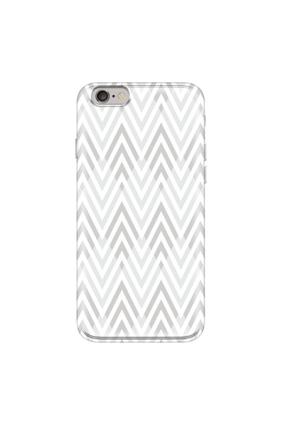 APPLE - iPhone 6S Plus - Soft Clear Case - Zig Zag Patterns