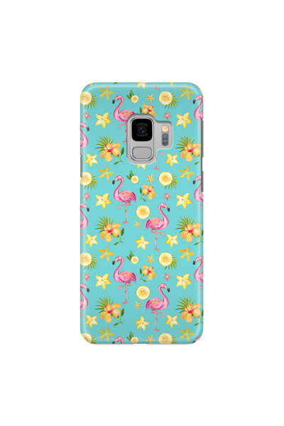 SAMSUNG - Galaxy S9 - 3D Snap Case - Tropical Flamingo I
