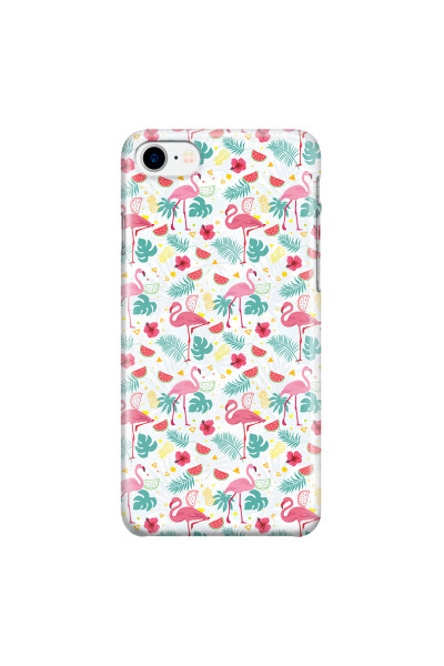 APPLE - iPhone 7 - 3D Snap Case - Tropical Flamingo II
