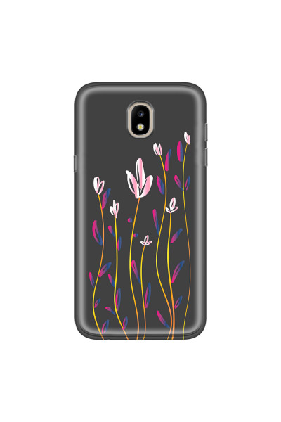 SAMSUNG - Galaxy J5 2017 - Soft Clear Case - Pink Tulips