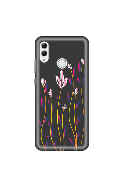 HONOR - Honor 10 Lite - Soft Clear Case - Pink Tulips