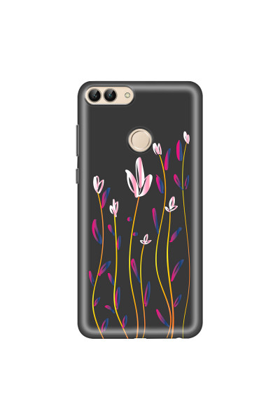 HUAWEI - P Smart 2018 - Soft Clear Case - Pink Tulips