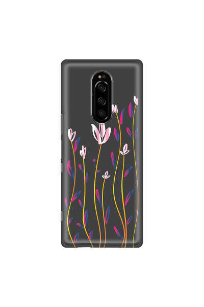 SONY - Sony 1 - Soft Clear Case - Pink Tulips