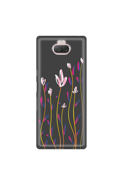 SONY - Sony 10 Plus - Soft Clear Case - Pink Tulips