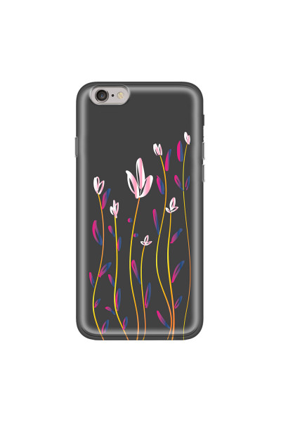 APPLE - iPhone 6S Plus - Soft Clear Case - Pink Tulips