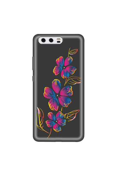 HUAWEI - P10 - Soft Clear Case - Spring Flowers In The Dark