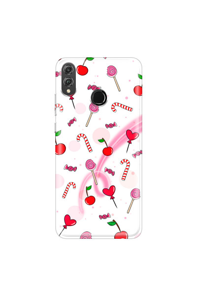 HONOR - Honor 8X - Soft Clear Case - Candy White