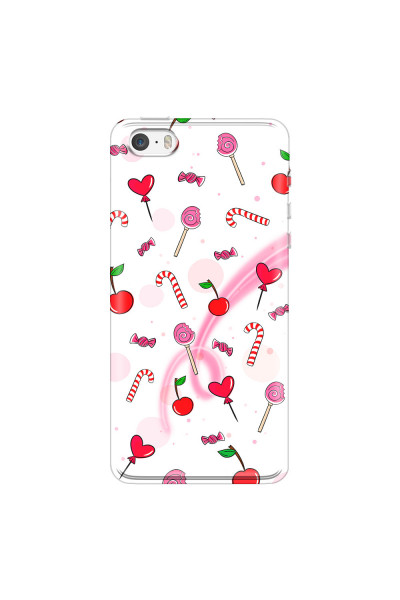 APPLE - iPhone 5S - Soft Clear Case - Candy White