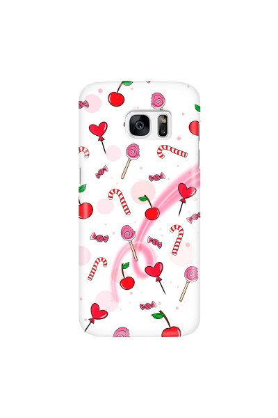 SAMSUNG - Galaxy S7 Edge - 3D Snap Case - Candy Clear