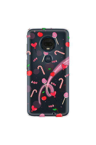 MOTOROLA by LENOVO - Moto G7 Plus - Soft Clear Case - Candy Clear