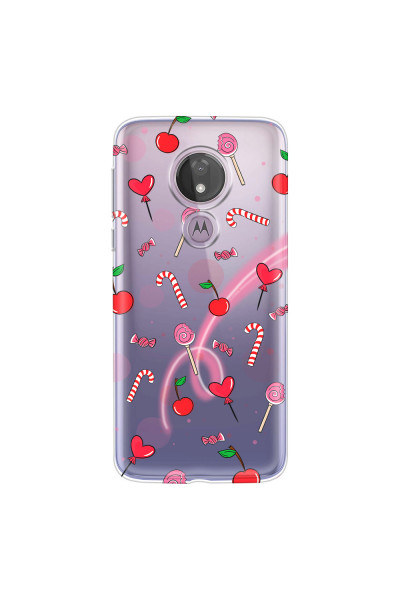 MOTOROLA by LENOVO - Moto G7 Power - Soft Clear Case - Candy Clear