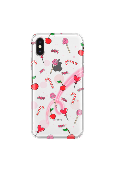 APPLE - iPhone XS Max - Soft Clear Case - Candy Clear