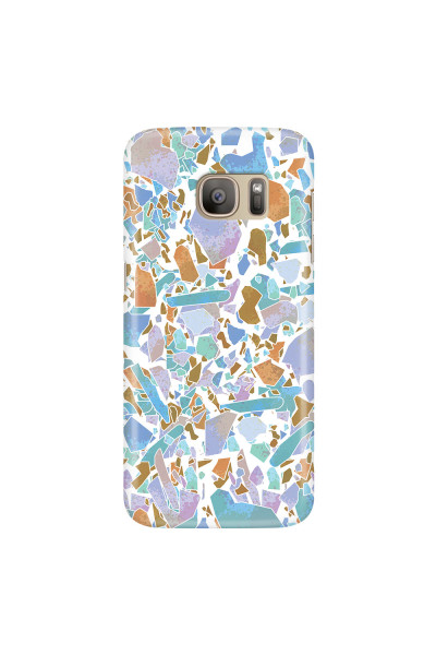 SAMSUNG - Galaxy S7 - 3D Snap Case - Terrazzo Design VIII
