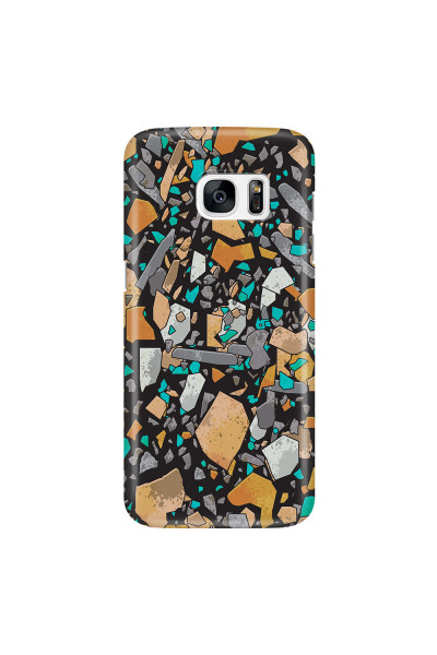 SAMSUNG - Galaxy S7 Edge - 3D Snap Case - Terrazzo Design VII