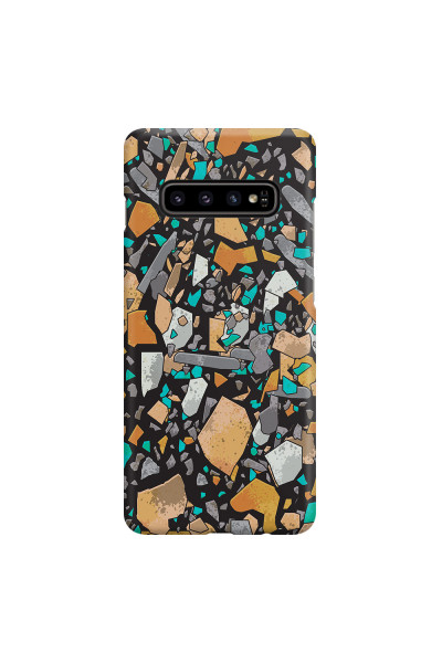 SAMSUNG - Galaxy S10 - 3D Snap Case - Terrazzo Design VII