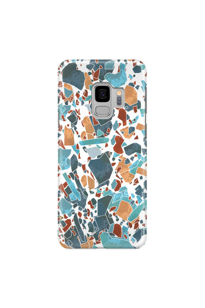 SAMSUNG - Galaxy S9 - 3D Snap Case - Terrazzo Design IV