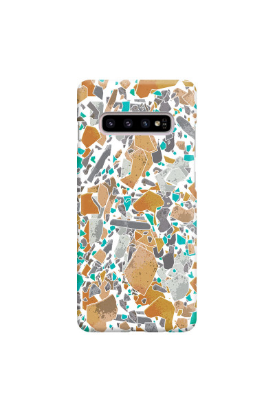SAMSUNG - Galaxy S10 Plus - 3D Snap Case - Terrazzo Design III