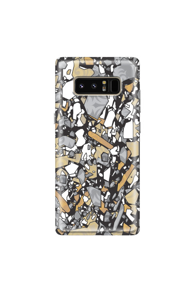 SAMSUNG - Galaxy Note 8 - Soft Clear Case - Terrazzo Design I