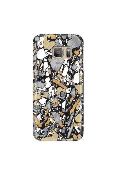 SAMSUNG - Galaxy S7 - 3D Snap Case - Terrazzo Design I