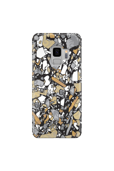 SAMSUNG - Galaxy S9 - 3D Snap Case - Terrazzo Design I