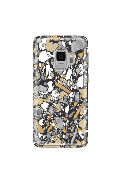 SAMSUNG - Galaxy S9 - Soft Clear Case - Terrazzo Design I