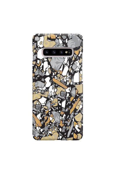 SAMSUNG - Galaxy S10 Plus - 3D Snap Case - Terrazzo Design I