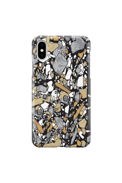 APPLE - iPhone X - 3D Snap Case - Terrazzo Design I