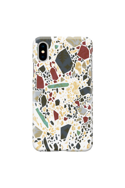 APPLE - iPhone X - 3D Snap Case - Terrazzo Design IX