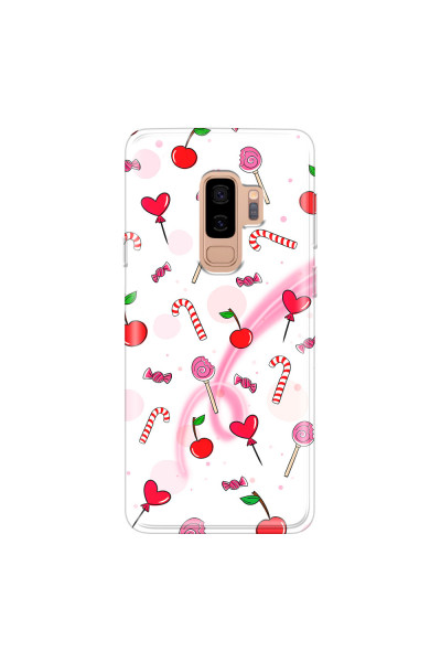 SAMSUNG - Galaxy S9 Plus - Soft Clear Case - Candy White