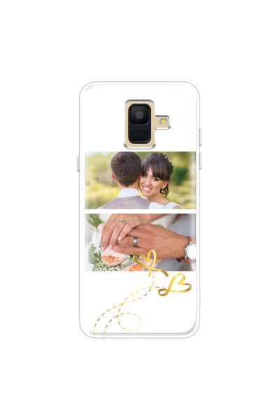 SAMSUNG - Galaxy A6 - Soft Clear Case - Wedding Day