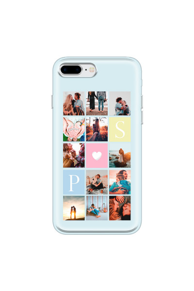 APPLE - iPhone 8 Plus - Soft Clear Case - Insta Love Photo