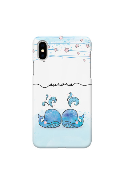 APPLE - iPhone XS Max - 3D Snap Case - Little Whales