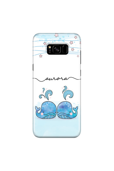 SAMSUNG - Galaxy S8 Plus - 3D Snap Case - Little Whales