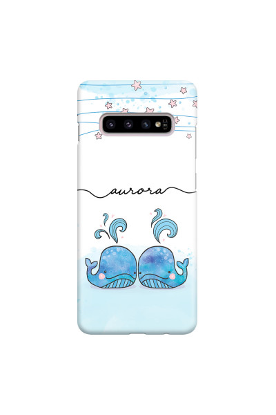 SAMSUNG - Galaxy S10 Plus - 3D Snap Case - Little Whales