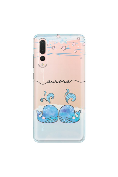 HUAWEI - P20 Pro - Soft Clear Case - Little Whales