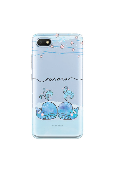 XIAOMI - Redmi 6A - Soft Clear Case - Little Whales