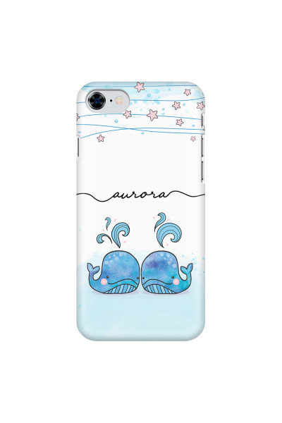 APPLE - iPhone 8 - 3D Snap Case - Little Whales