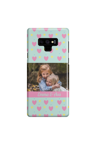 SAMSUNG - Galaxy Note 9 - 3D Snap Case - Heart Shaped Photo