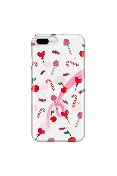 APPLE - iPhone 8 Plus - 3D Snap Case - Candy White