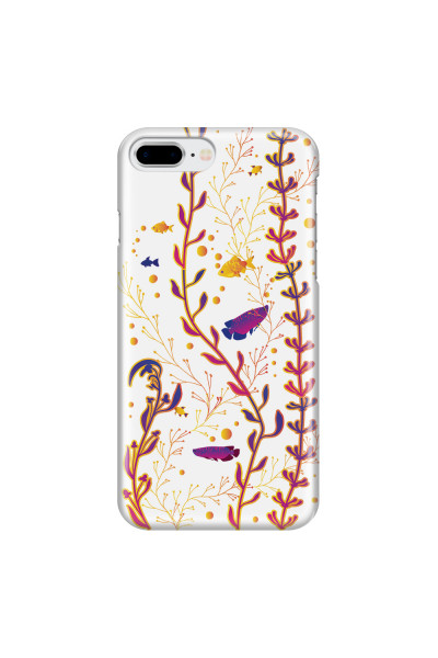 APPLE - iPhone 8 Plus - 3D Snap Case - Clear Underwater World