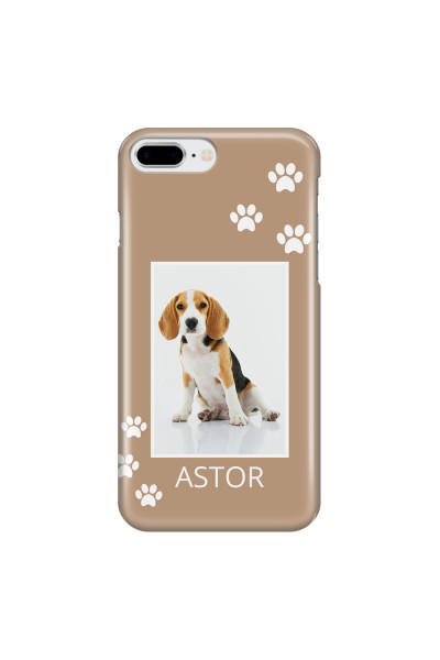 APPLE - iPhone 8 Plus - 3D Snap Case - Puppy