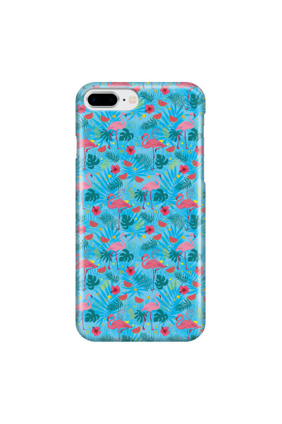 APPLE - iPhone 8 Plus - 3D Snap Case - Tropical Flamingo IV