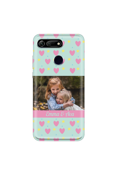 HONOR - Honor View 20 - Soft Clear Case - Heart Shaped Photo