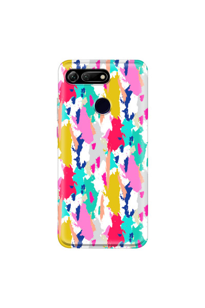 HONOR - Honor View 20 - Soft Clear Case - Paint Strokes