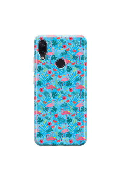 XIAOMI - Redmi Note 7/7 Pro - Soft Clear Case - Tropical Flamingo IV