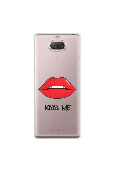 SONY - Sony 10 Plus - Soft Clear Case - Kiss Me