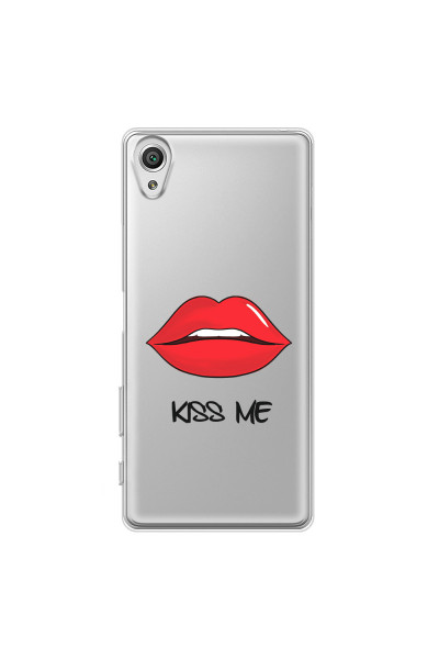 SONY - Sony XA1 - Soft Clear Case - Kiss Me