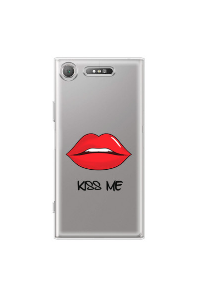SONY - Sony XZ1 - Soft Clear Case - Kiss Me