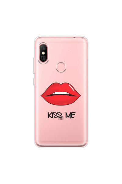 XIAOMI - Redmi Note 6 Pro - Soft Clear Case - Kiss Me